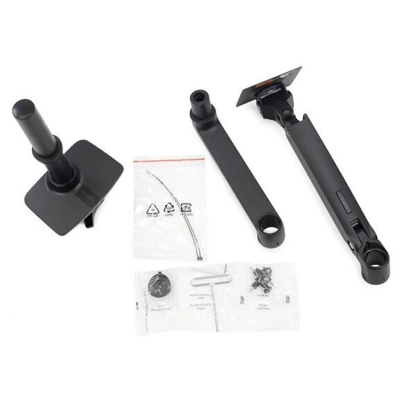 LX Premium Monitor Arm, Single Monitor Desk Mount – fits Flat Curved, New Oob - Picture 2 of 5